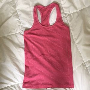 Lululemon pink swiftly tech tank